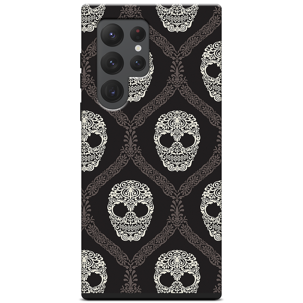 Skull Damask Samsung Case