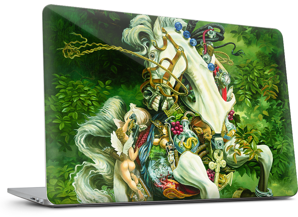 Knee-Jerk Reaction MacBook Skin