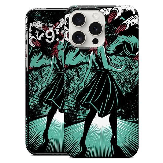 Molly vs The Zombie iPhone Case