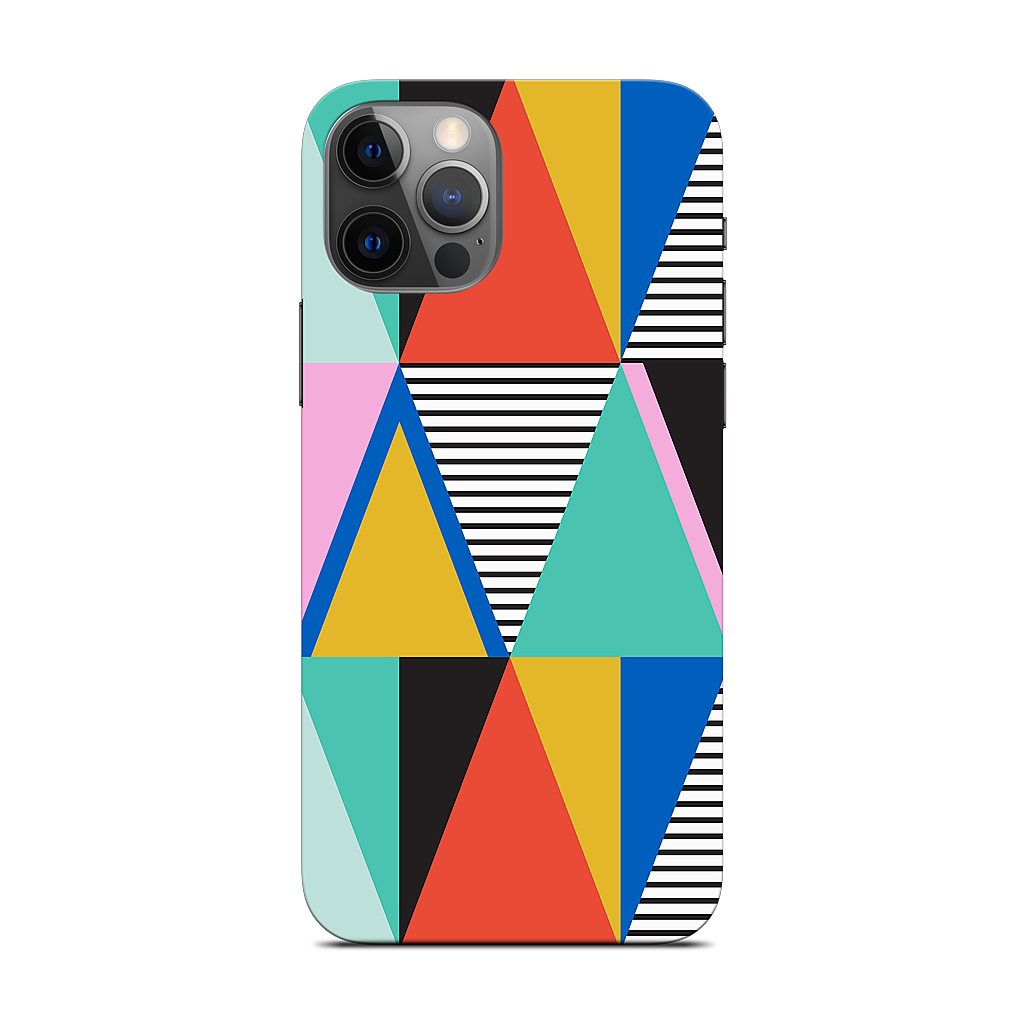 Graphic Triangles iPhone Skin