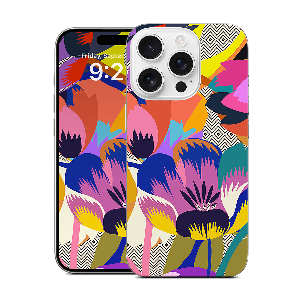 Among the Spring Flowers iPhone Skin