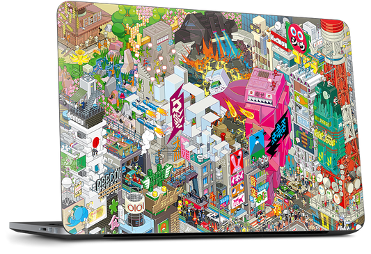 Tokyo Dell Laptop Skin