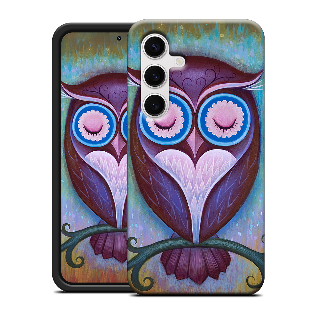 Sleepy Owl Samsung Case