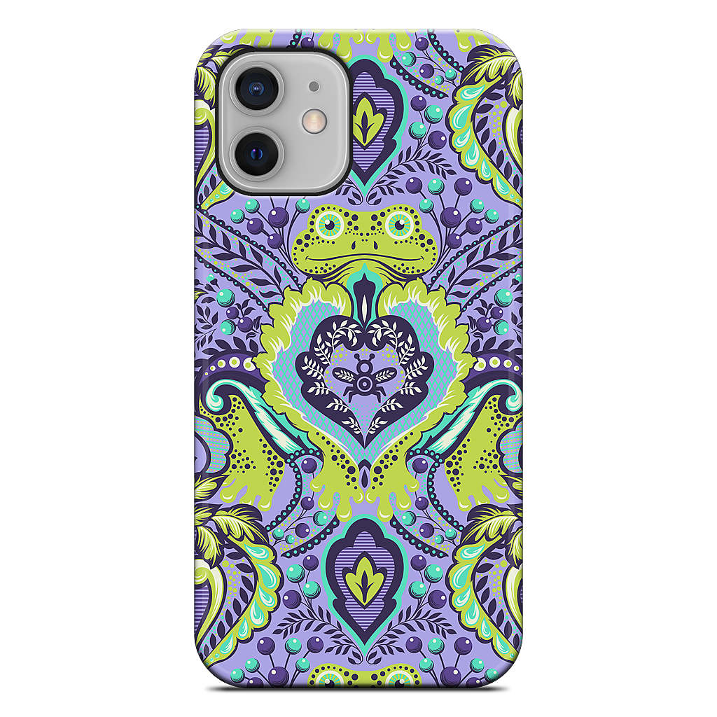 Frog Prince Orchid iPhone Case