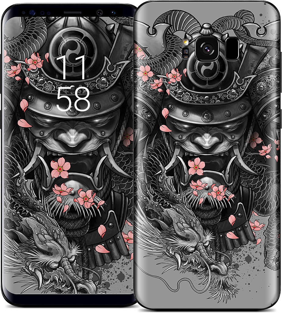 Samurai Dragon Samsung Skin
