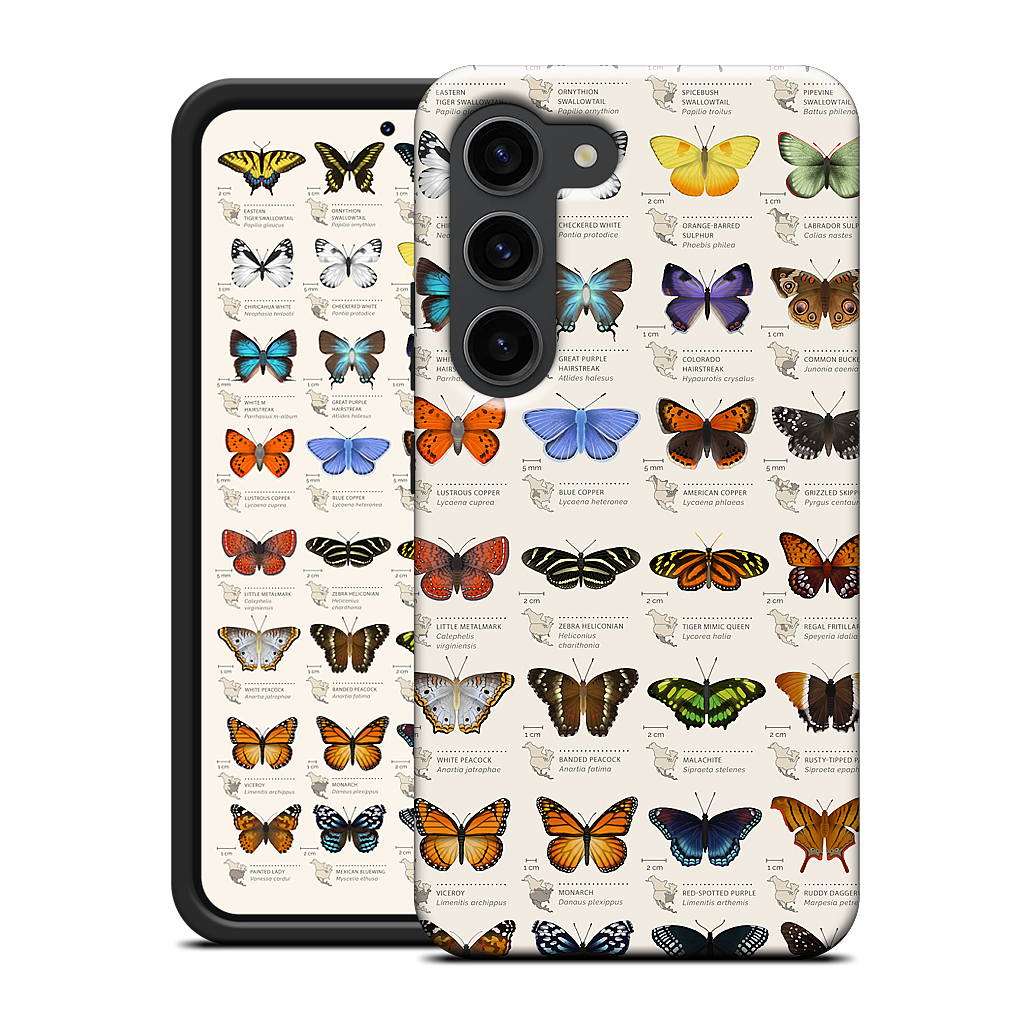 42 North American butterflies Samsung Case