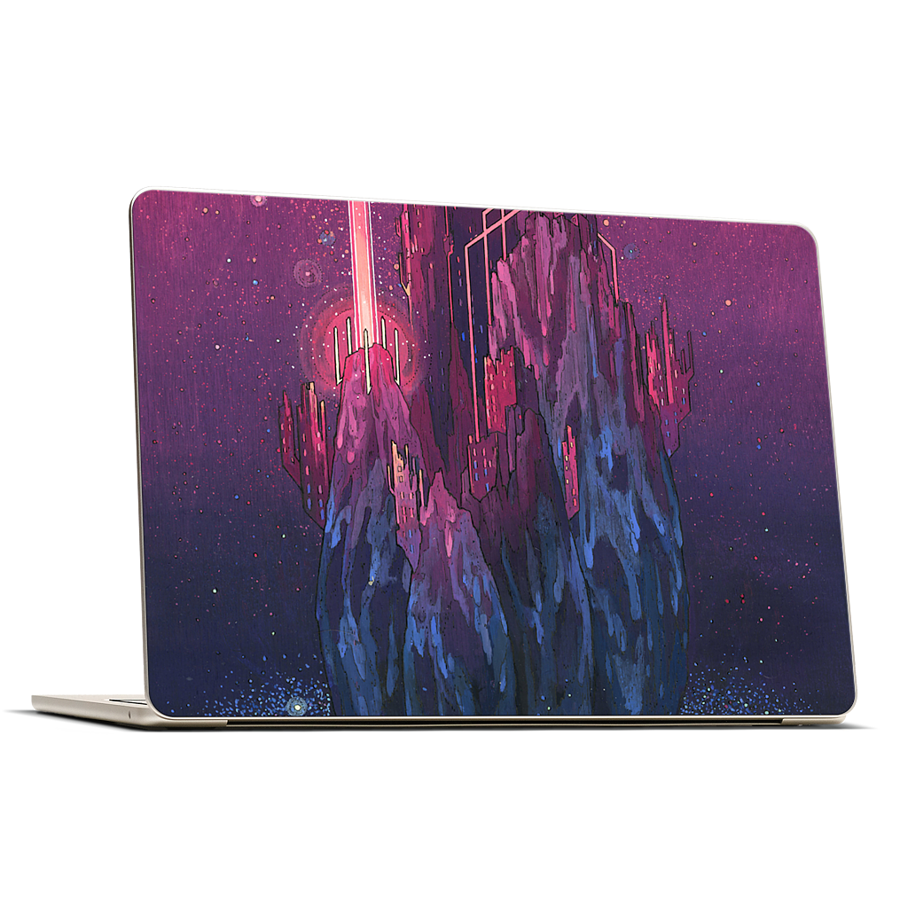 Space Fortress MacBook Skin