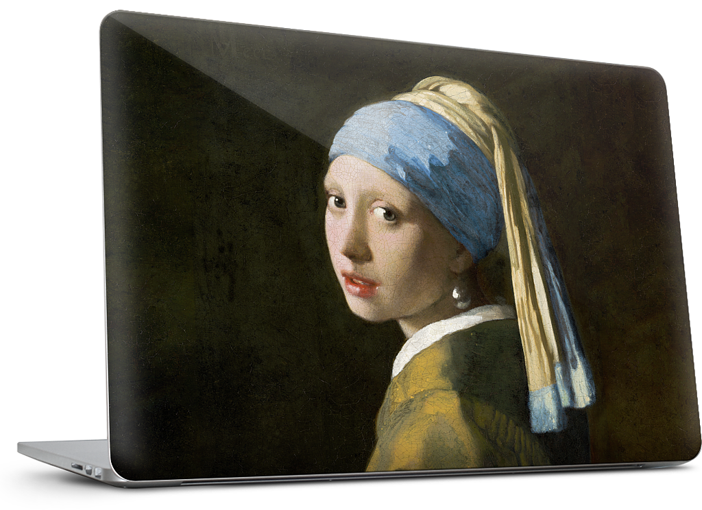 Girl with a Pearl Earring MacBook Skin
