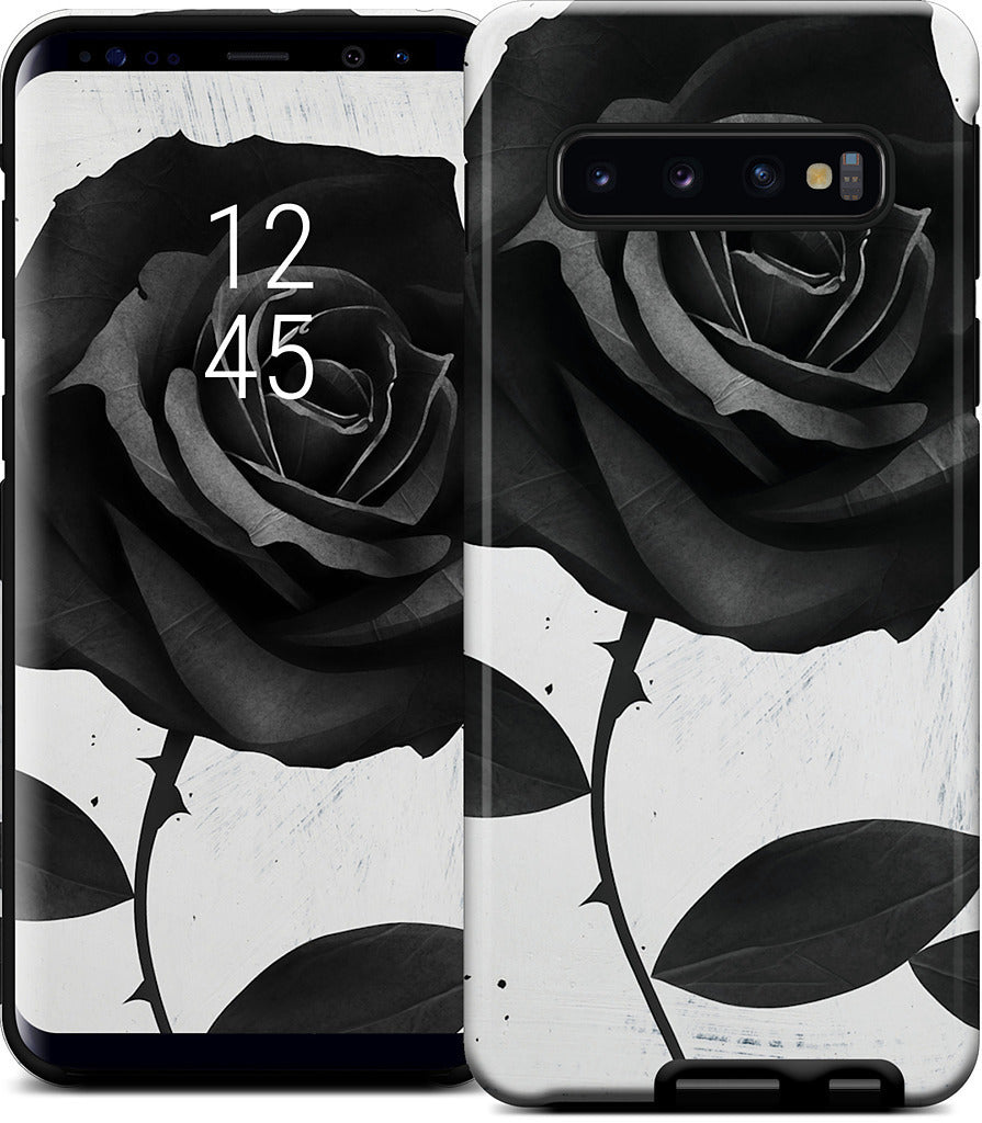 Fabric Rose Samsung Case