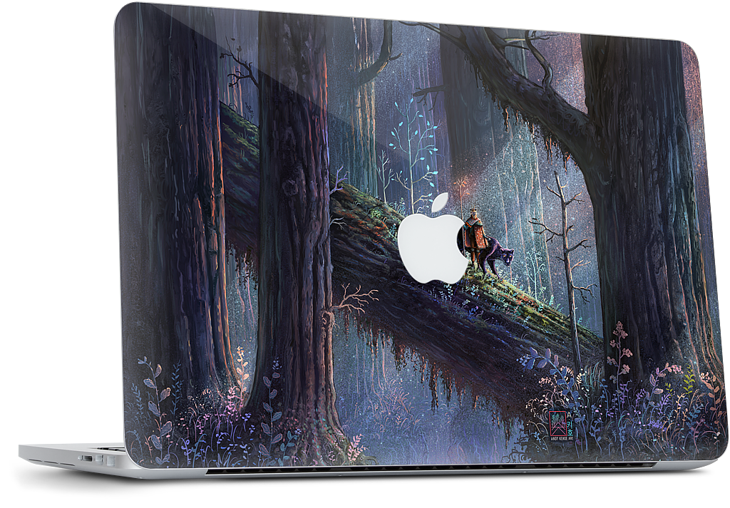 Emerging from the Deepness MacBook Skin