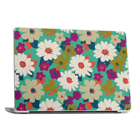 Vintage Flowers MacBook Skin