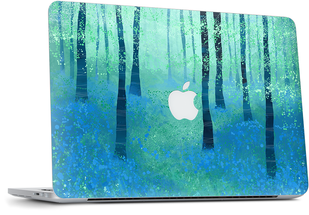 Bluebells Challock MacBook Skin