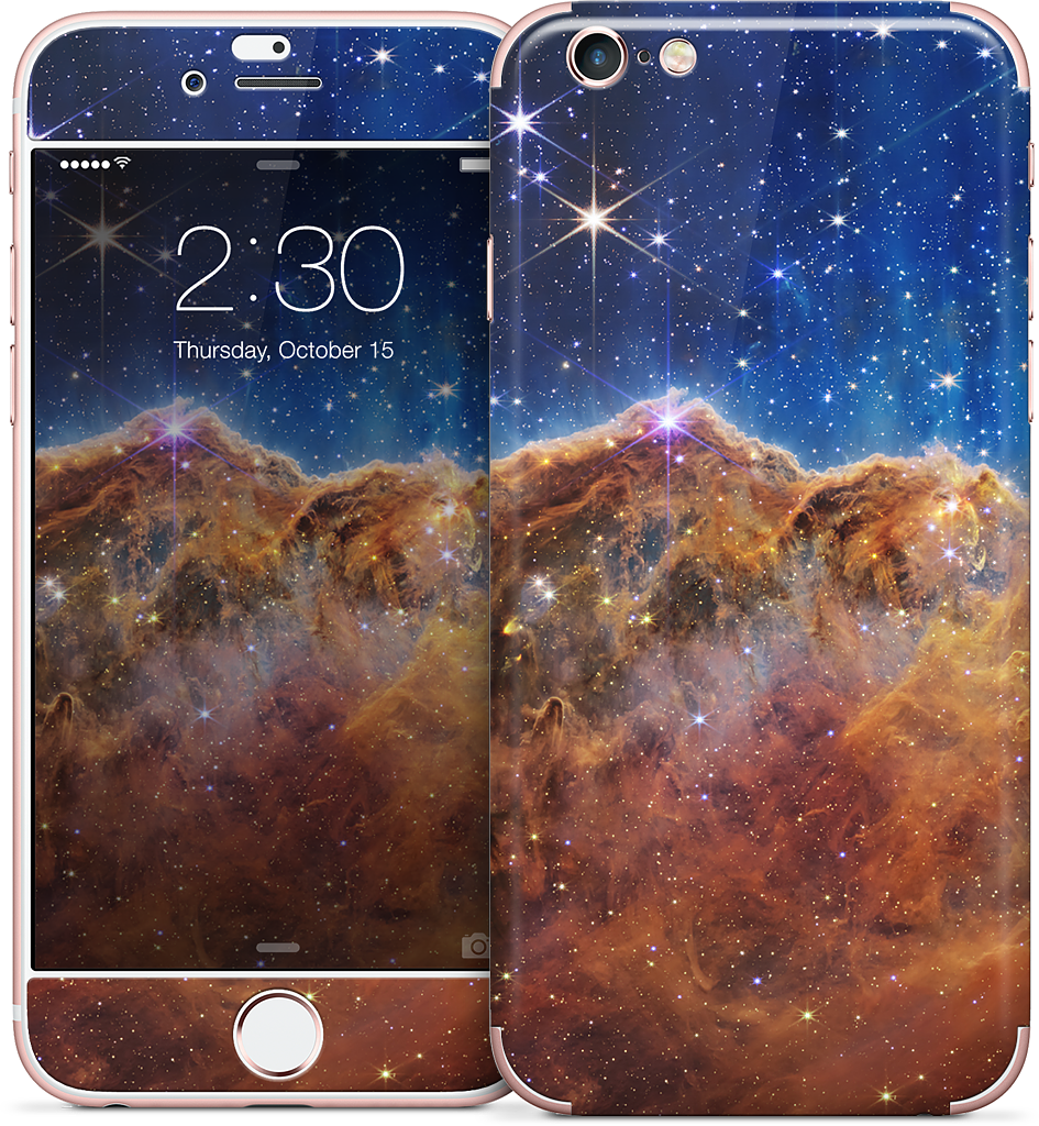 Cosmic Cliffs of Carina iPhone Skin