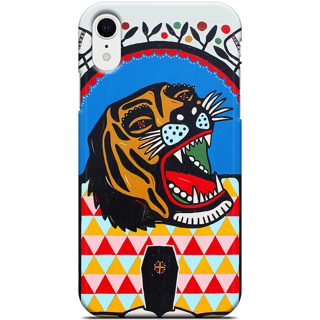 Tiger Coffin iPhone Case