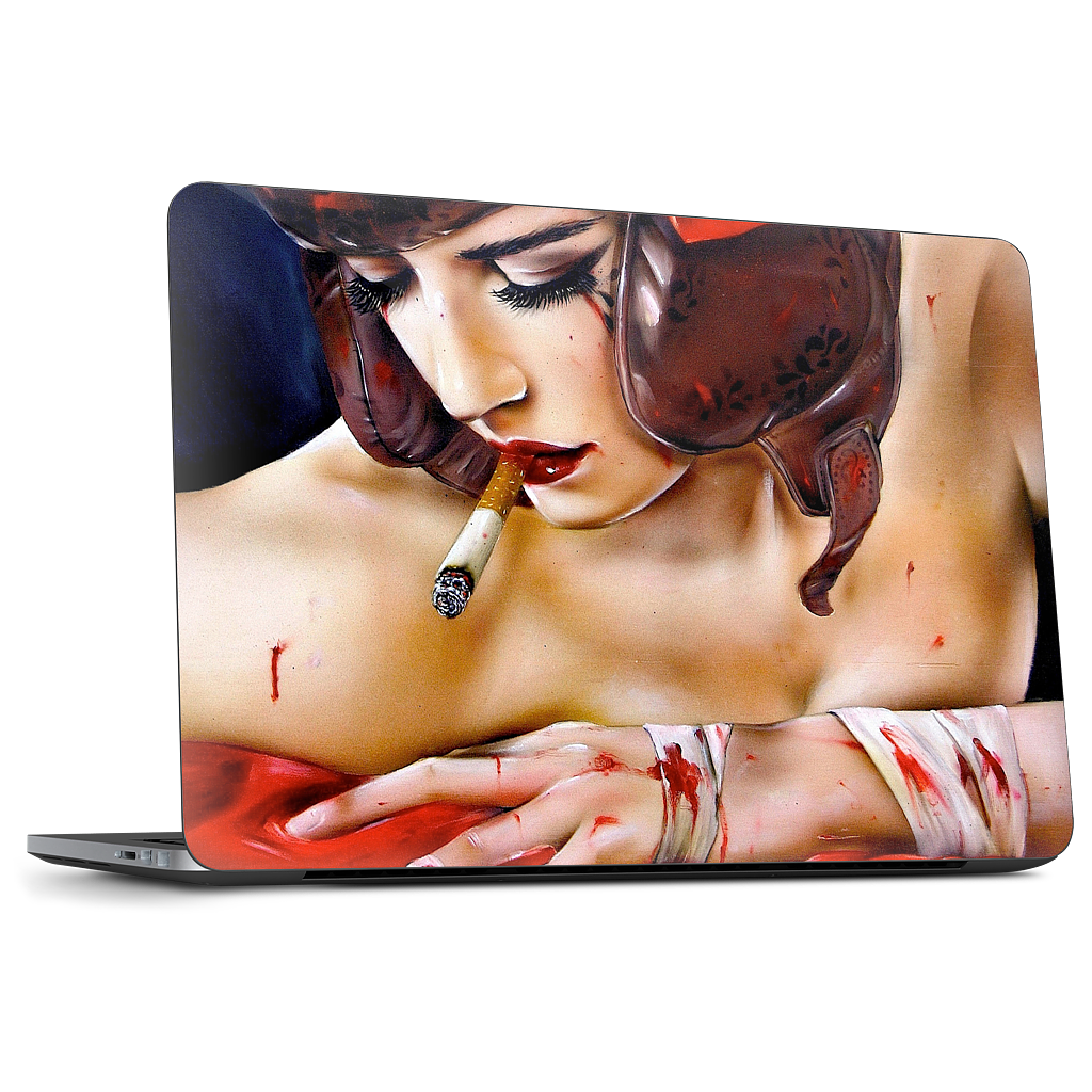 Bloody Knuckles Dell Laptop Skin