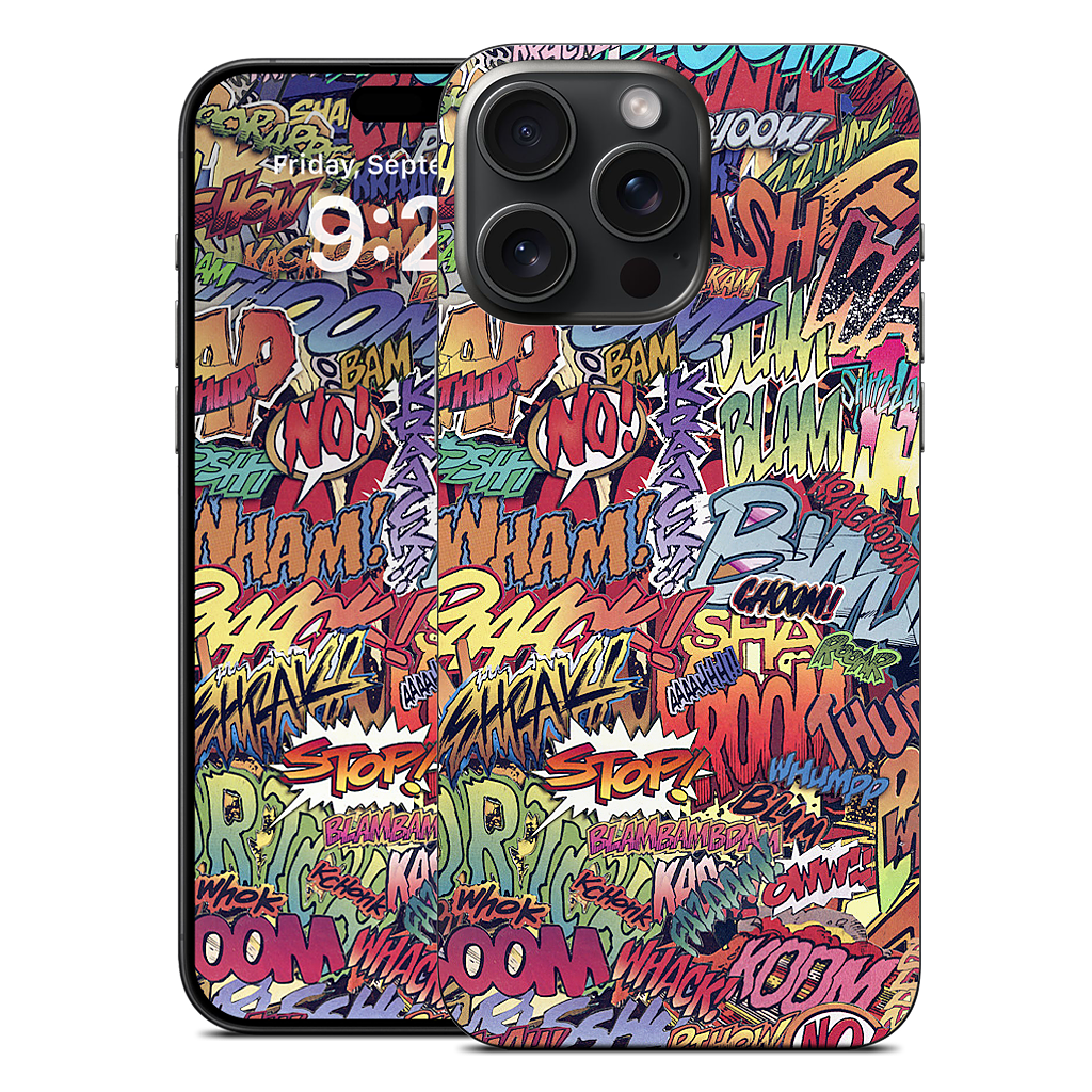 Action Packed iPhone Skin