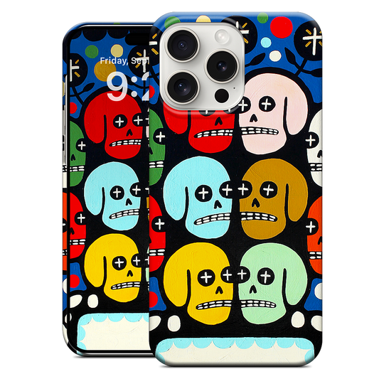 The Many Colors Of Death iPhone Case