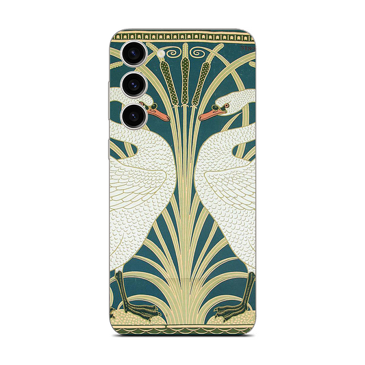 Swans and Irises Samsung Skin