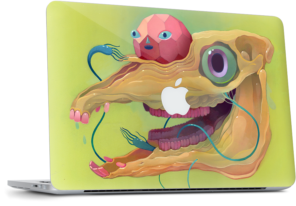 Horse Skull MacBook Skin