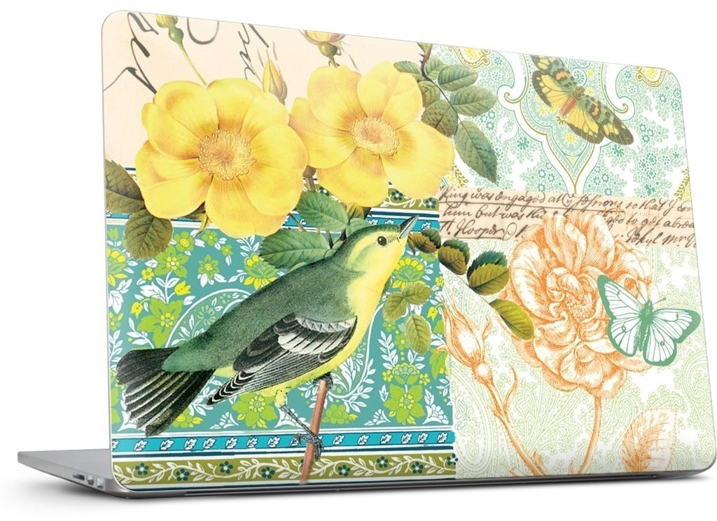 Yellow Bird MacBook Skin