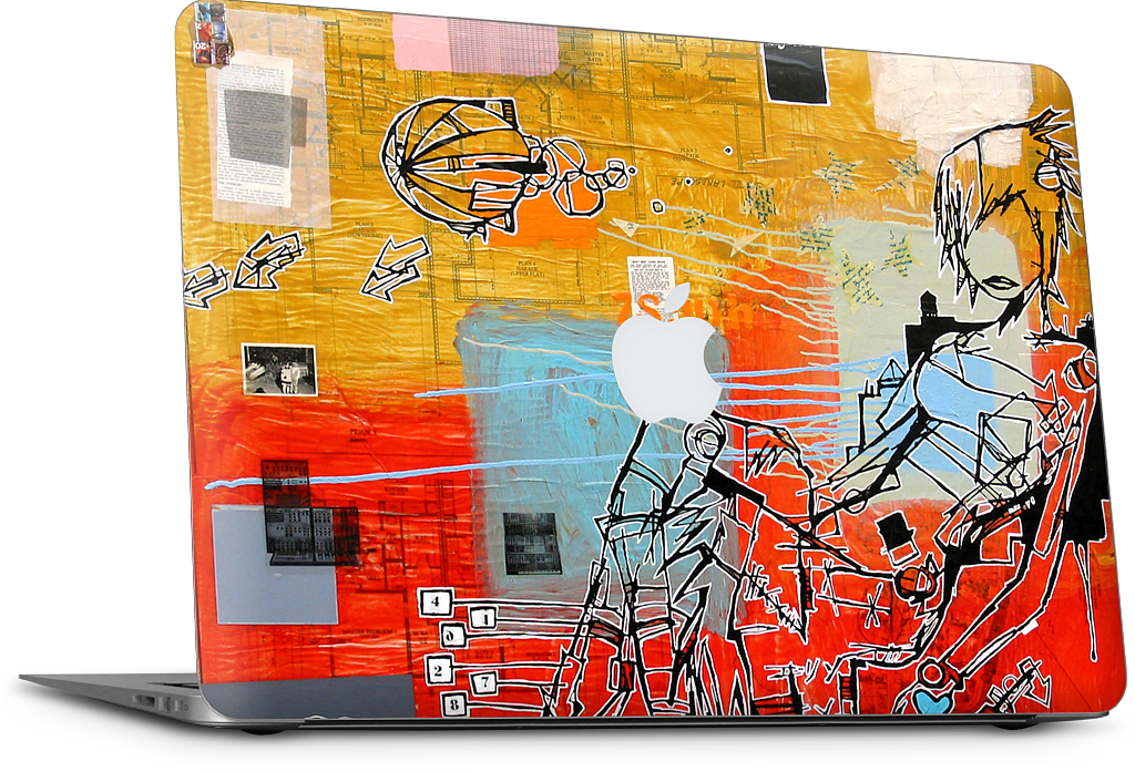 Blimp Girl MacBook Skin