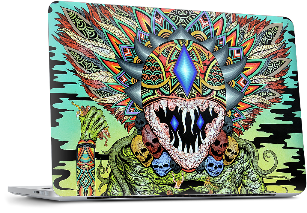 A Gleaming Destroyer MacBook Skin