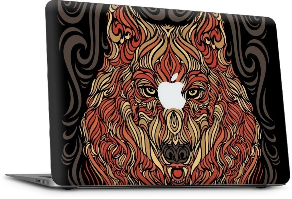 The Lone Wolf MacBook Skin