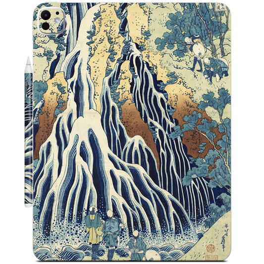 The Kirifuri Waterfall at Mt. Kurokami iPad Skin