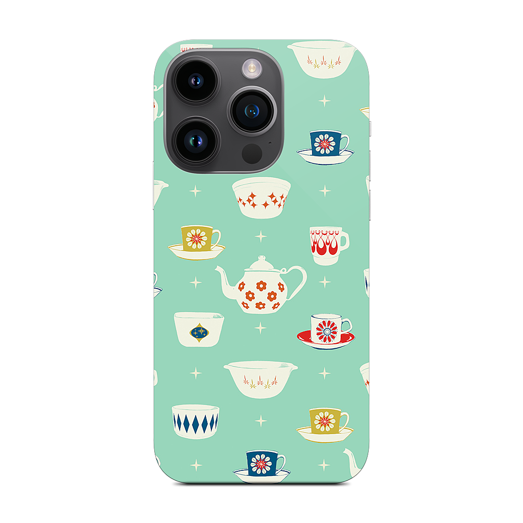 Happy Dishes iPhone Skin