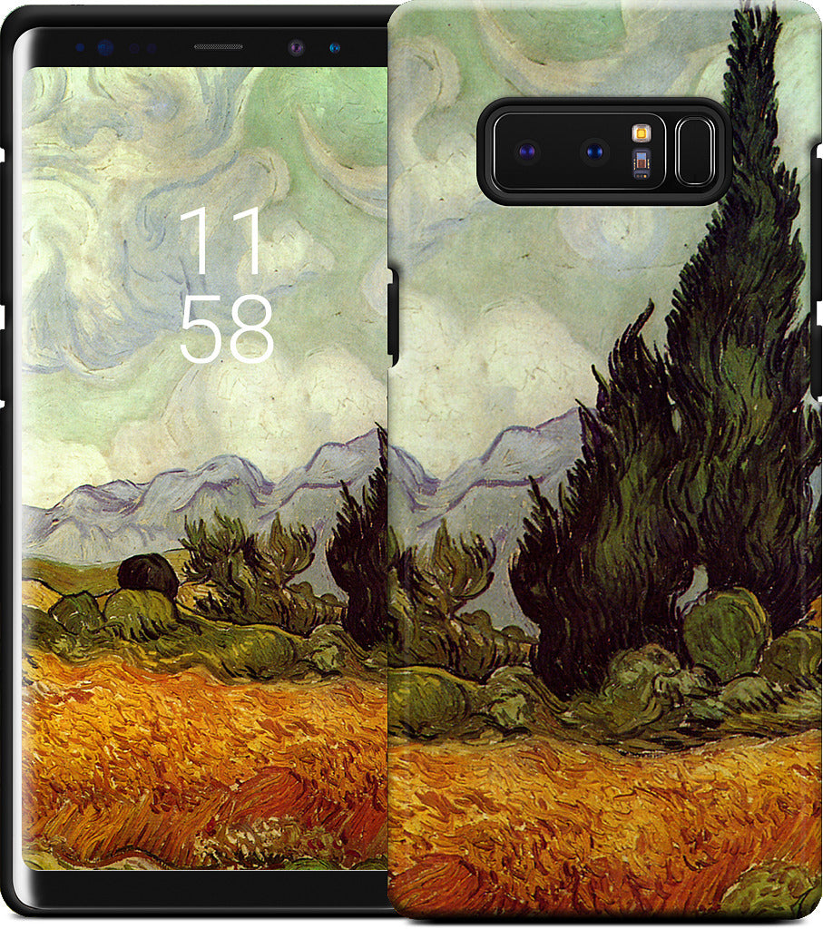 A Wheatfield with Cypresses Samsung Case