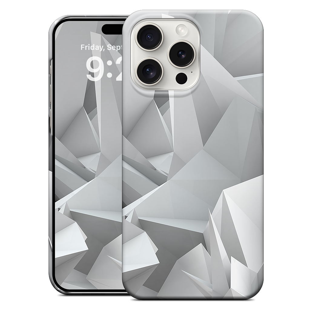 White Noize iPhone Case