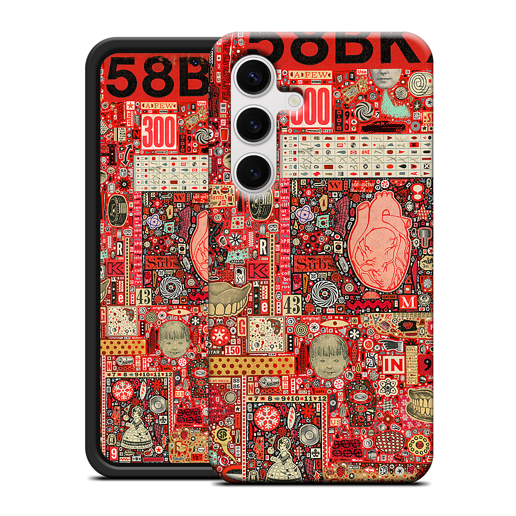 Big Numbers - Heart and Teeth Samsung Case