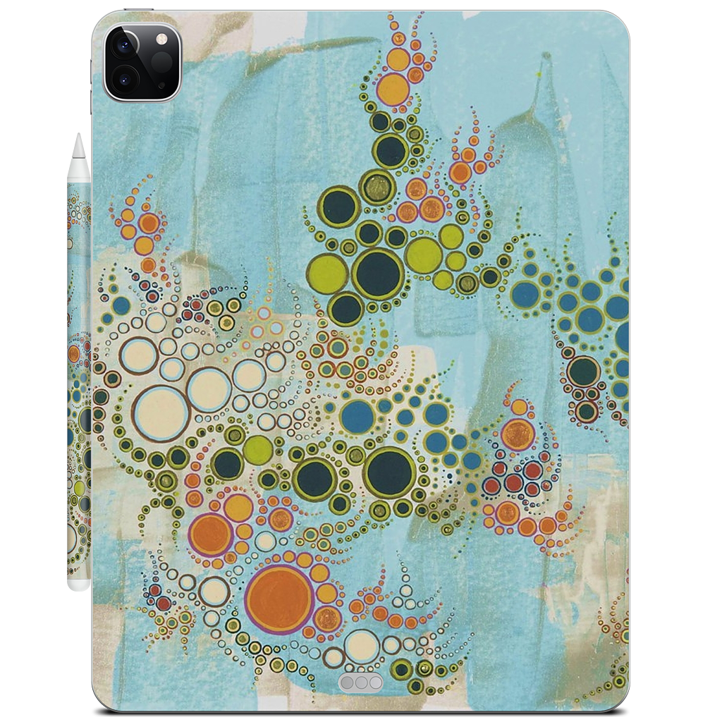 Untitled on Watercolor Paper #113 iPad Skin