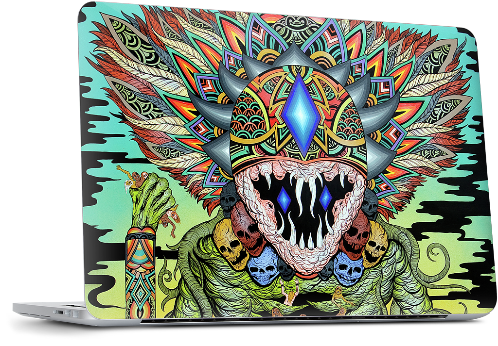 A Gleaming Destroyer MacBook Skin