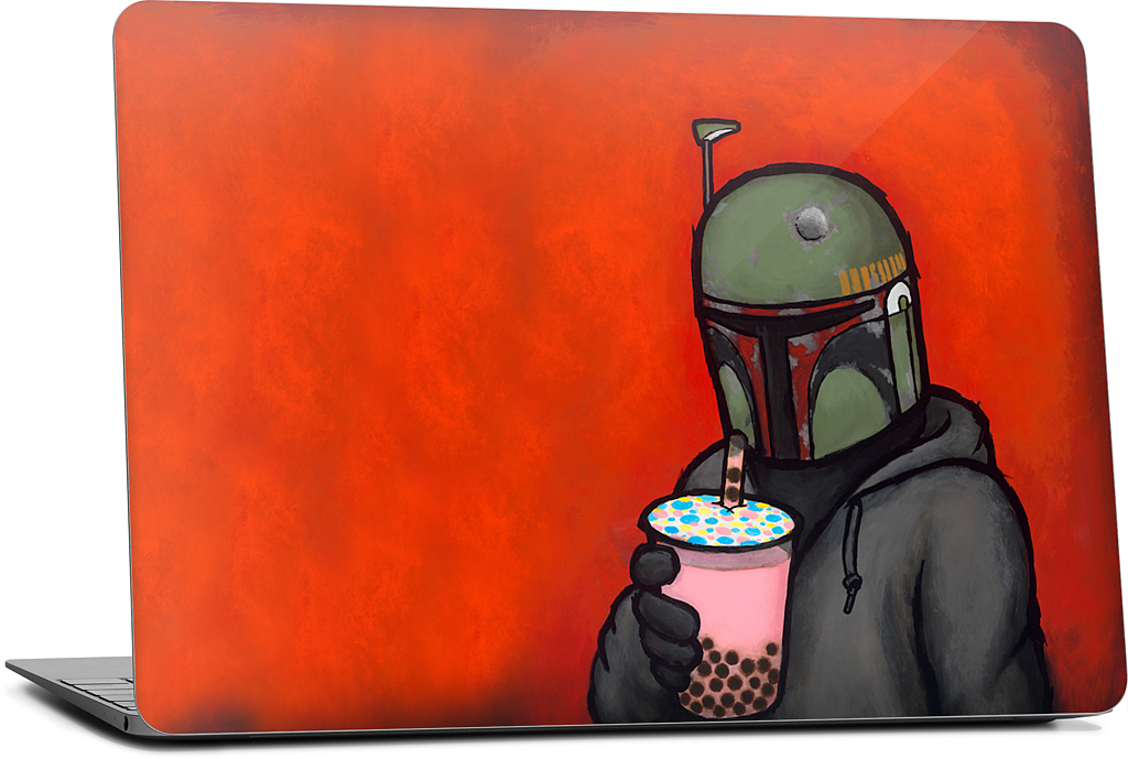 Boba MacBook Skin