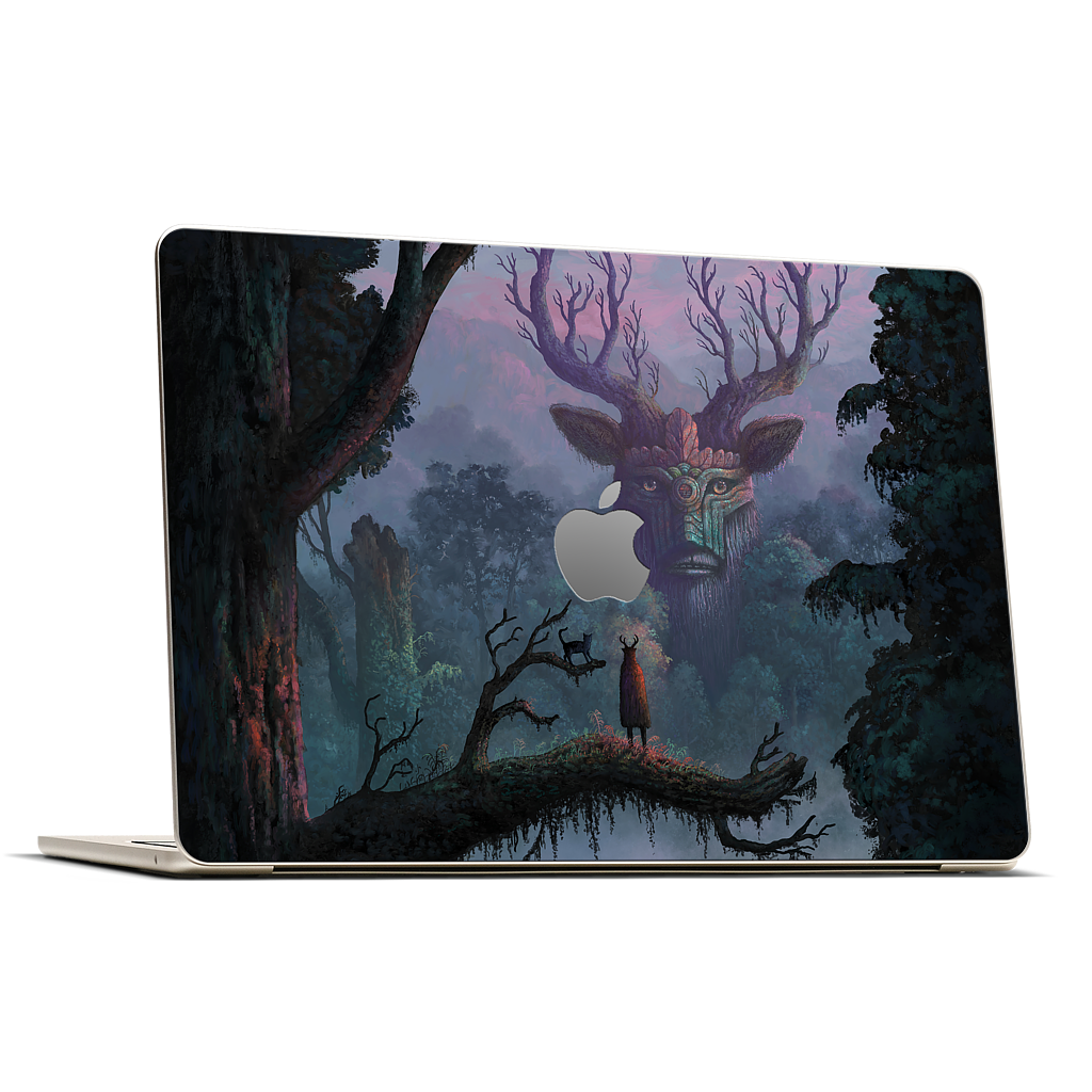 Face of the Ancient MacBook Skin