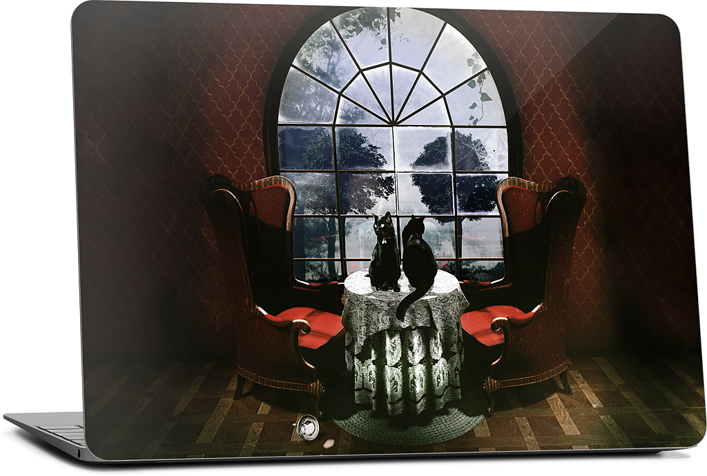 Room Skull MacBook Skin