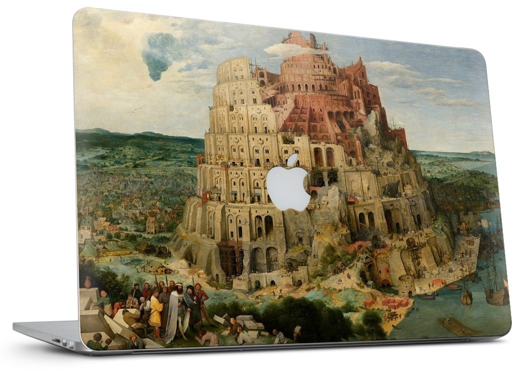 The Tower of Babel MacBook Skin