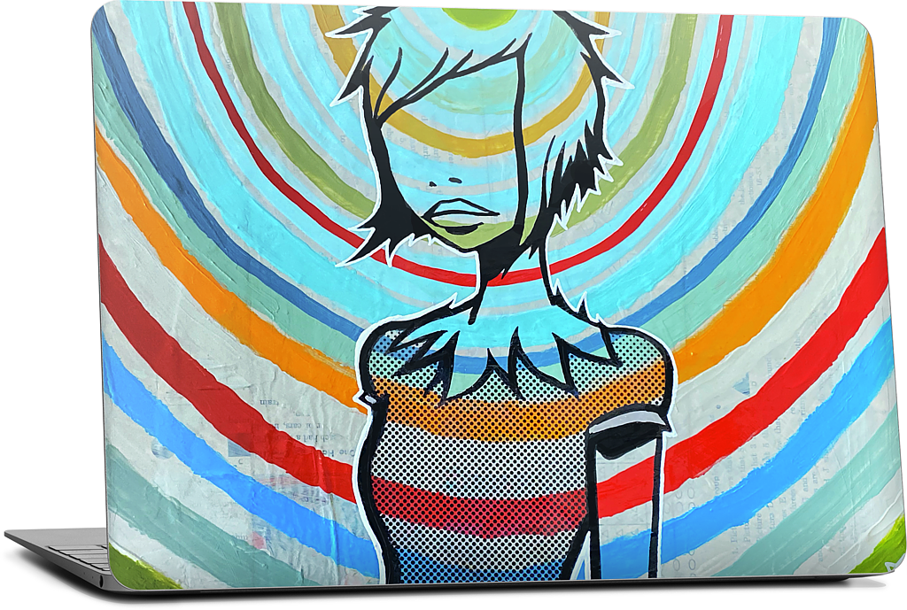 Visual Tenacity MacBook Skin