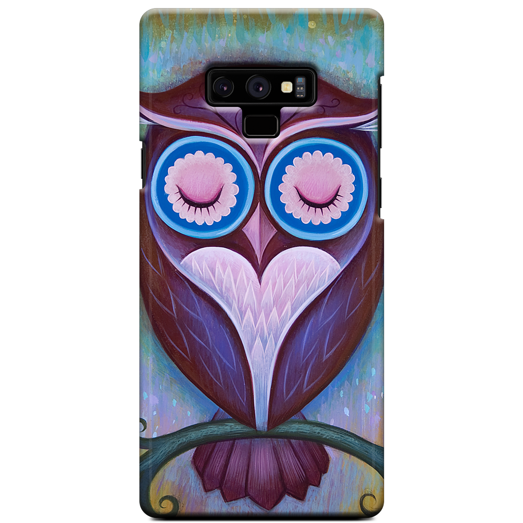 Sleepy Owl Samsung Case