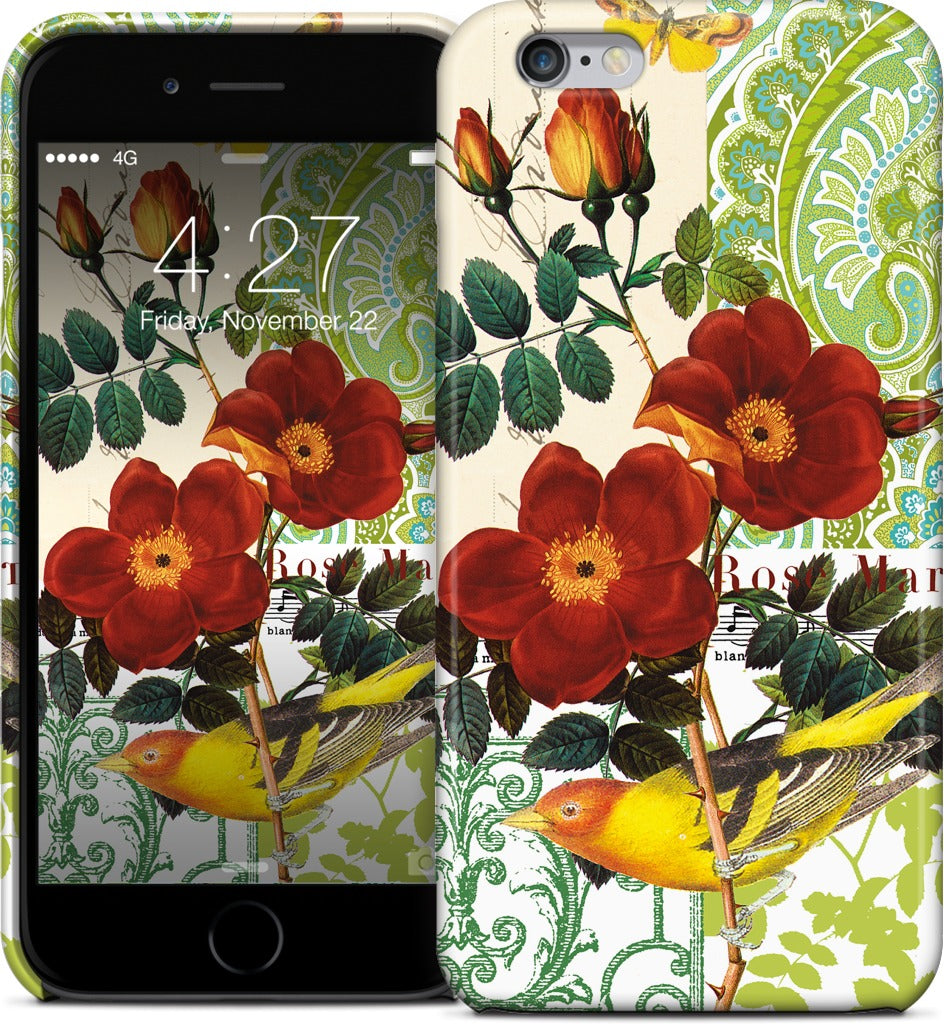 Rose Collage iPhone Case