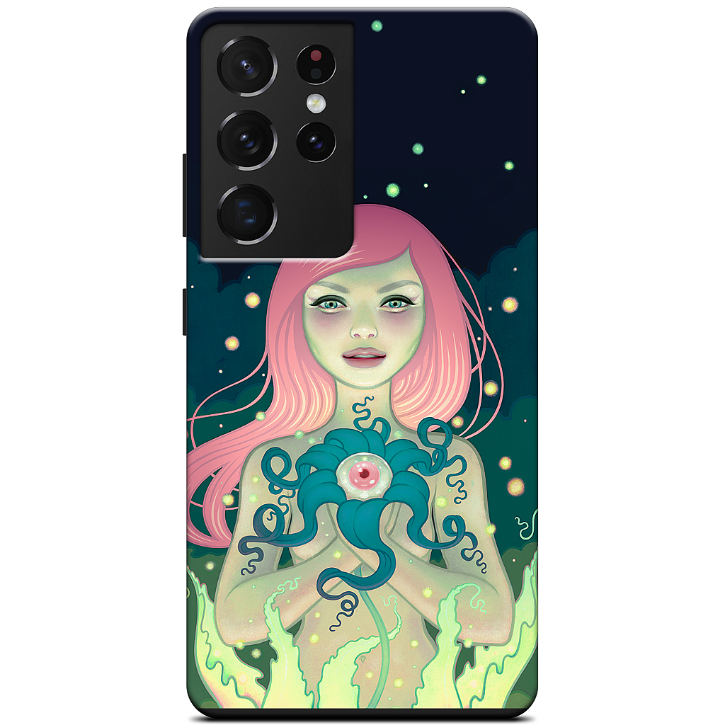 Midnight Bloom Samsung Case