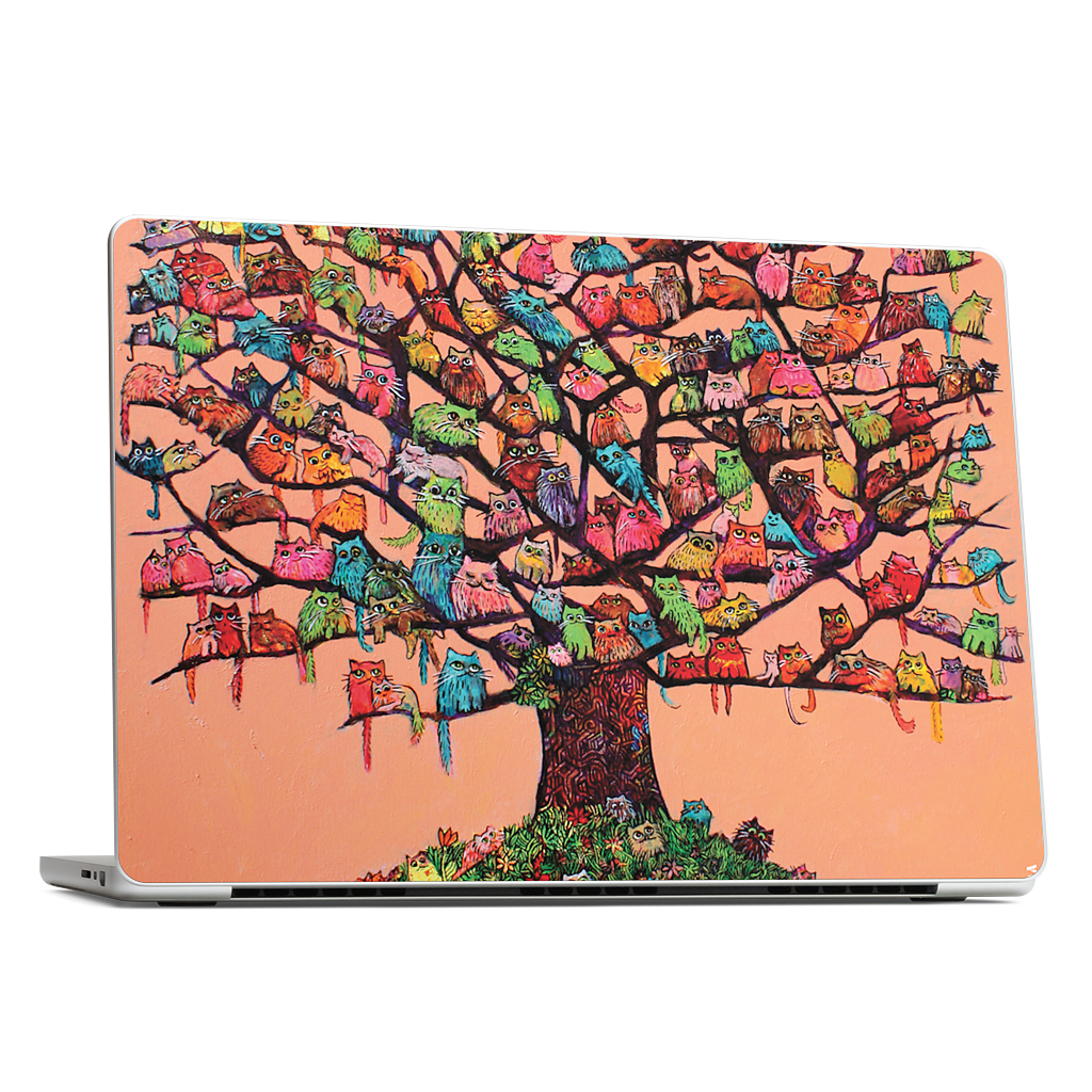 "Meau Tree" MacBook Skin