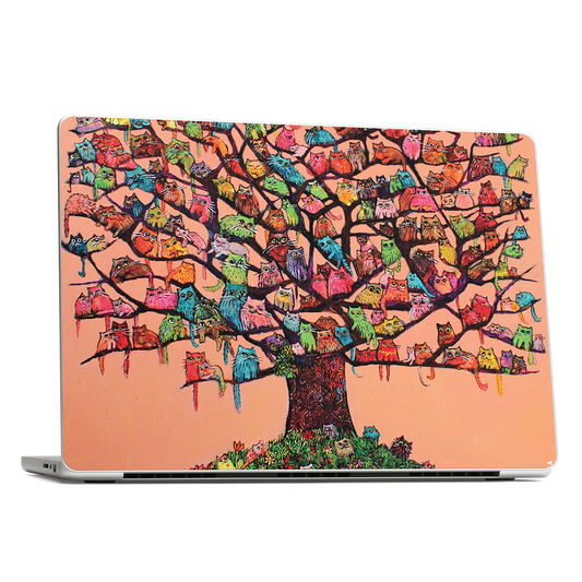 "Meau Tree" MacBook Skin