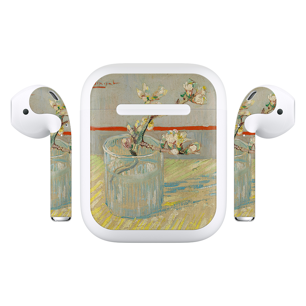 Spring of Flowering Almond in a Glass AirPods