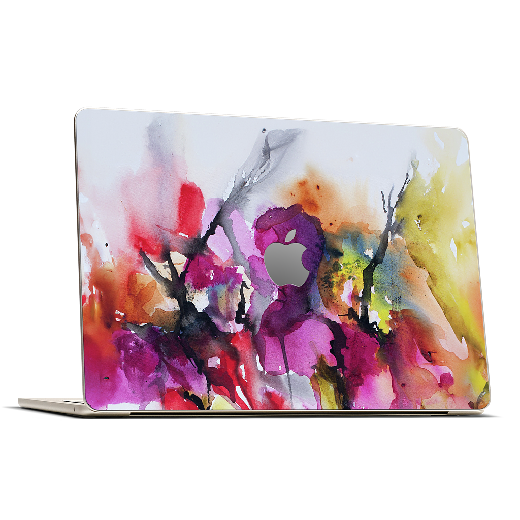 Fallen Flowers MacBook Skin