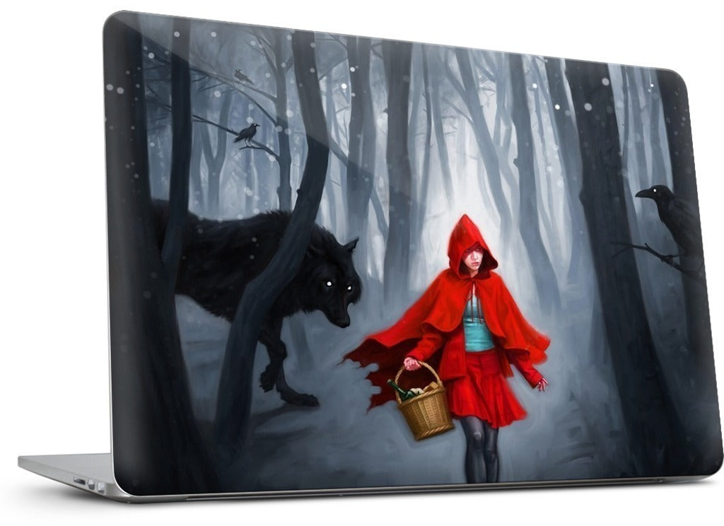 Little Red Riding Hood MacBook Skin