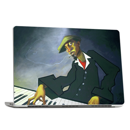 Piano Man II MacBook Skin