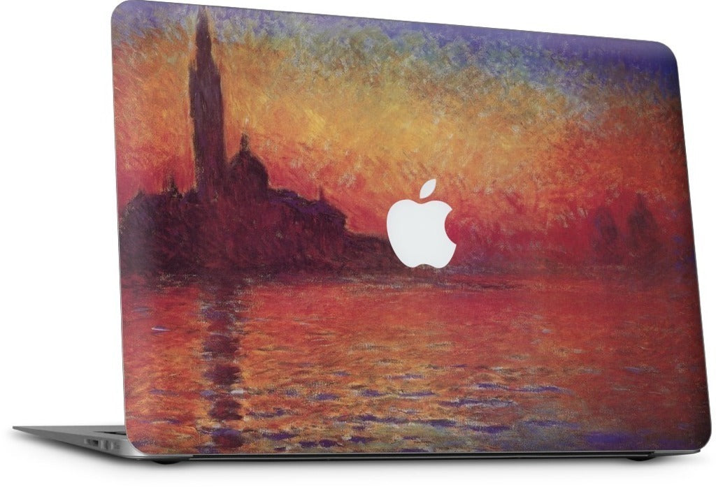 Sunset in Venice MacBook Skin