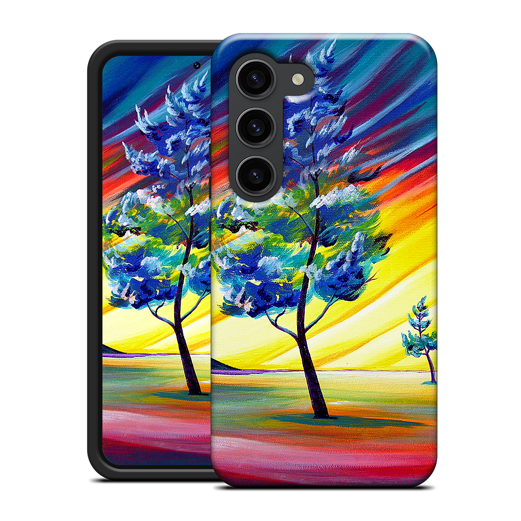 Thick Frost Sunset Glow Samsung Case